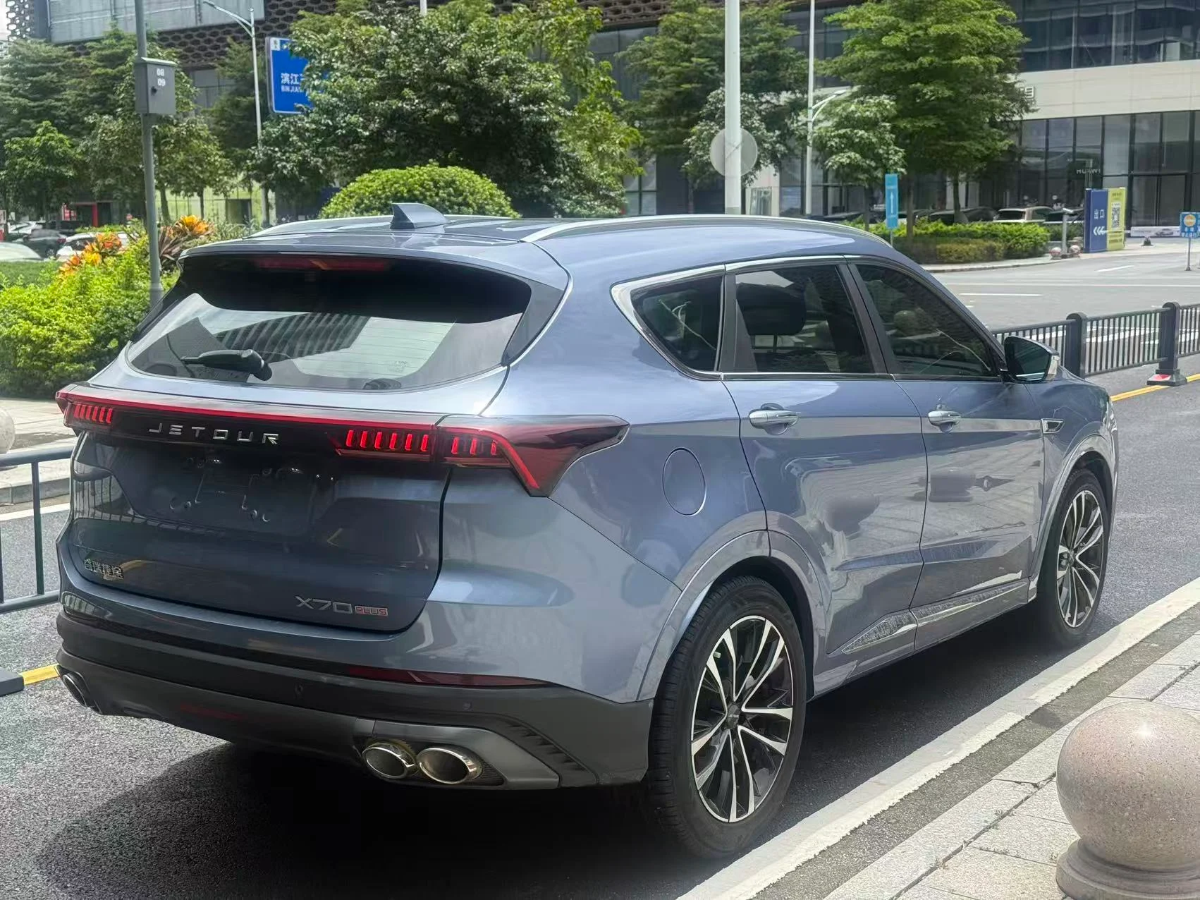 2020 Jetour X70 Plus used car in Foshan China