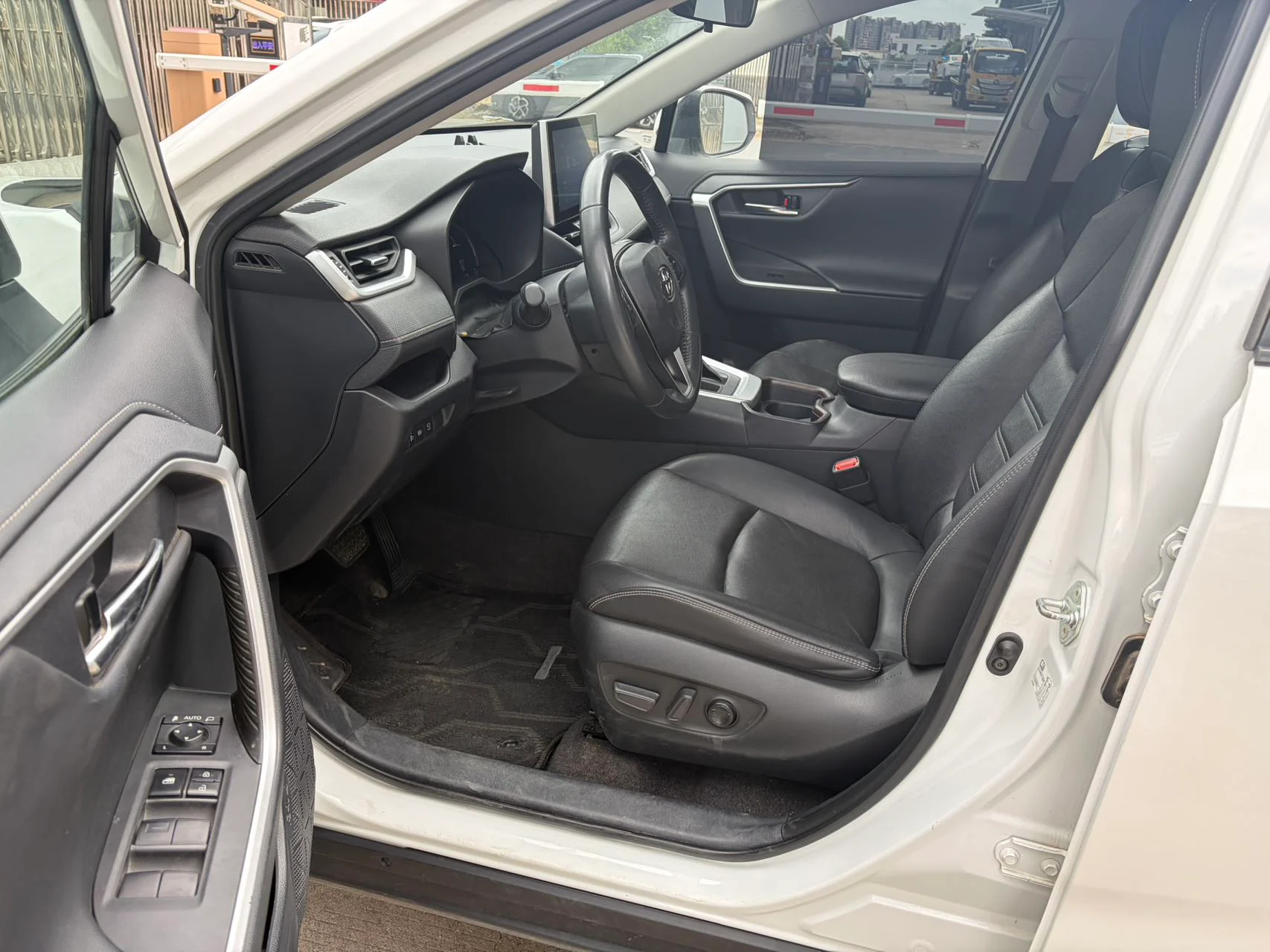 2023 Toyota RAV4 white interior