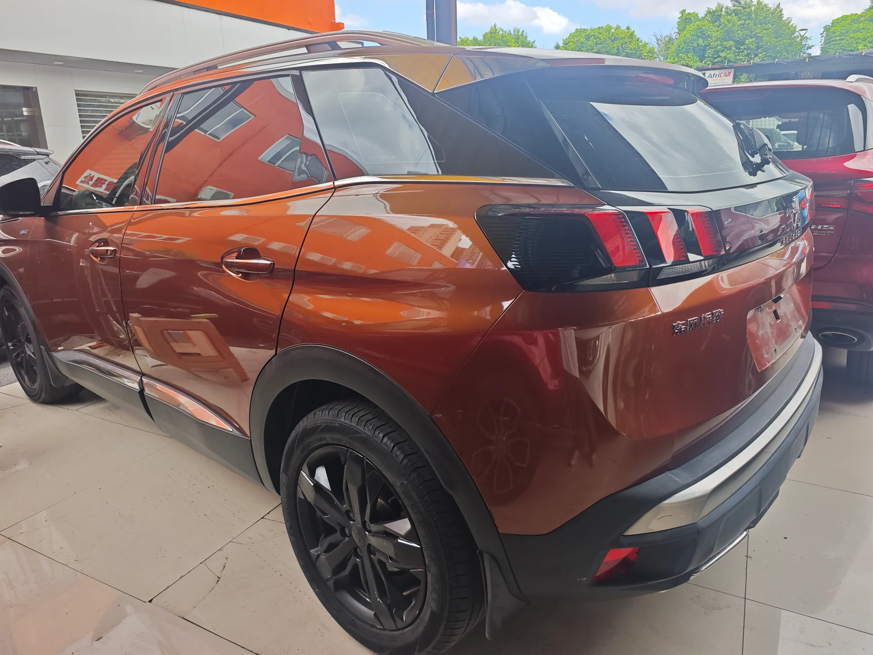 2017 Peugeot 4008 used car in Foshan China