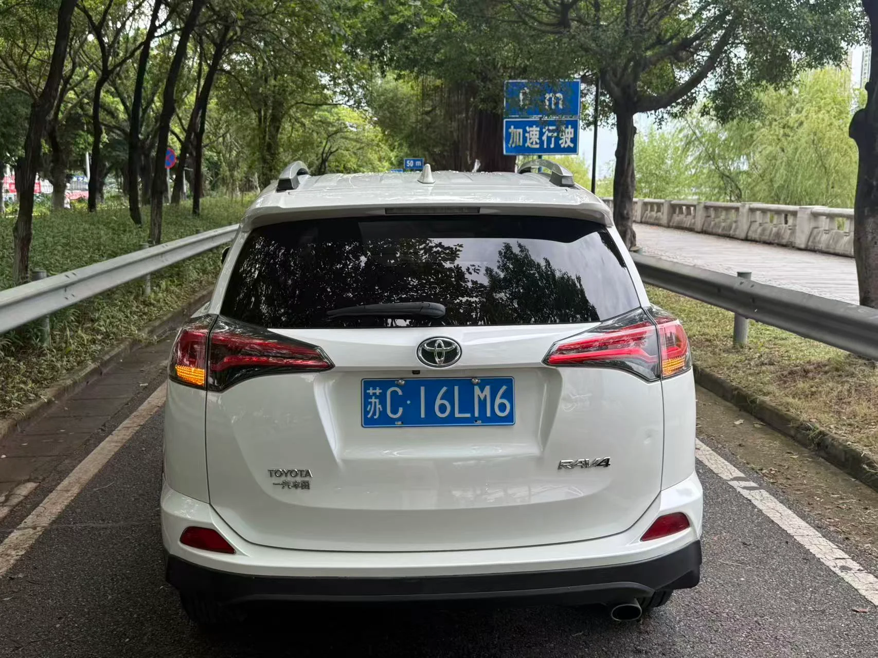 2017 Toyota RAV4 used car in Foshan China