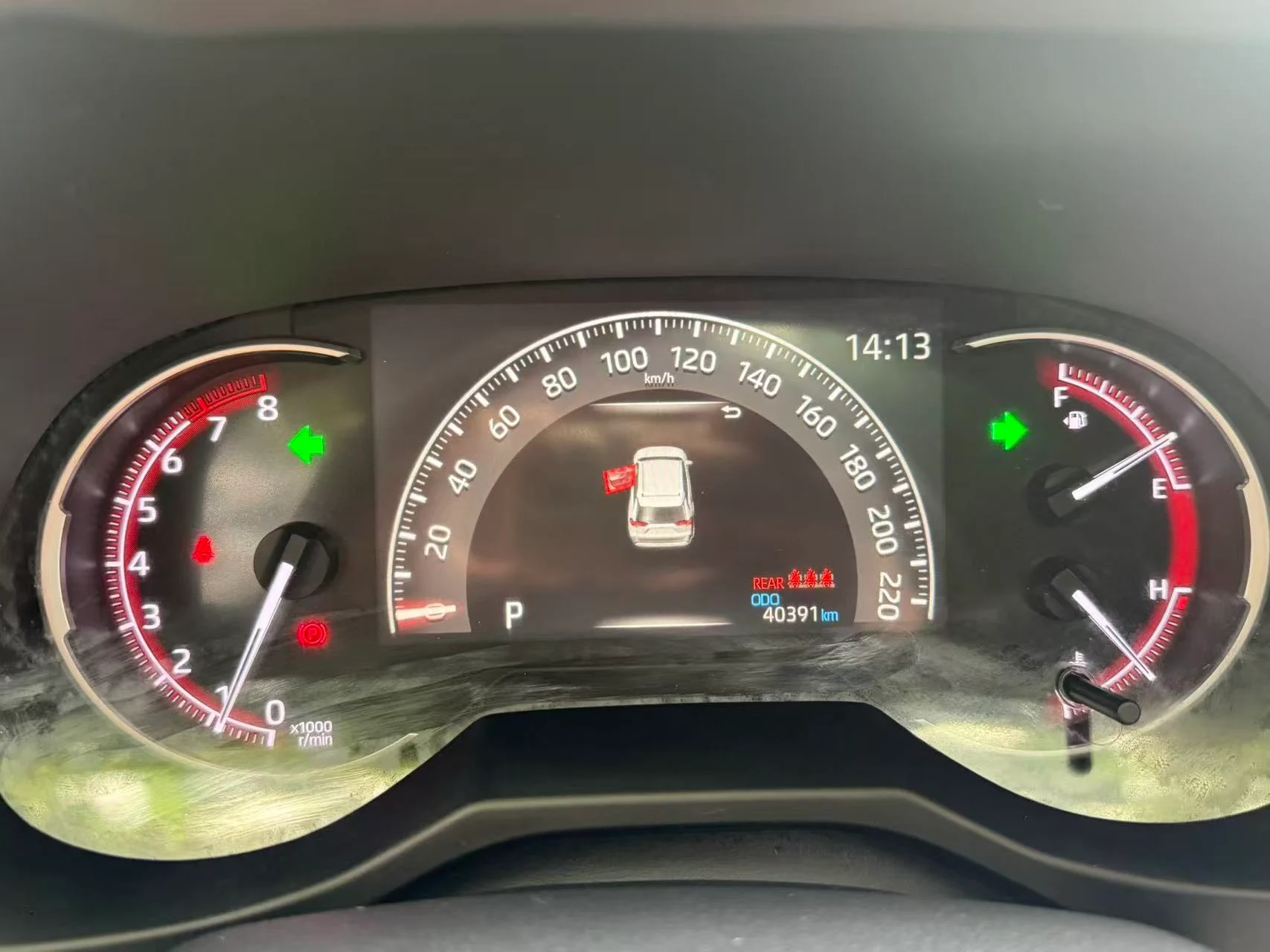 2021 Toyota RAV4 used car in Foshan China