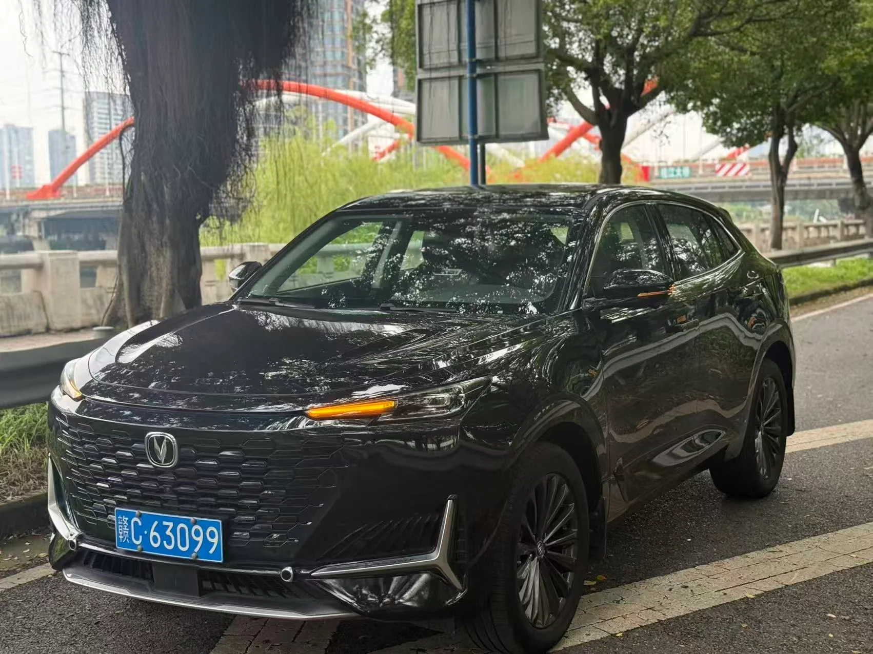 2021 Changan UNI-K used car in Foshan China