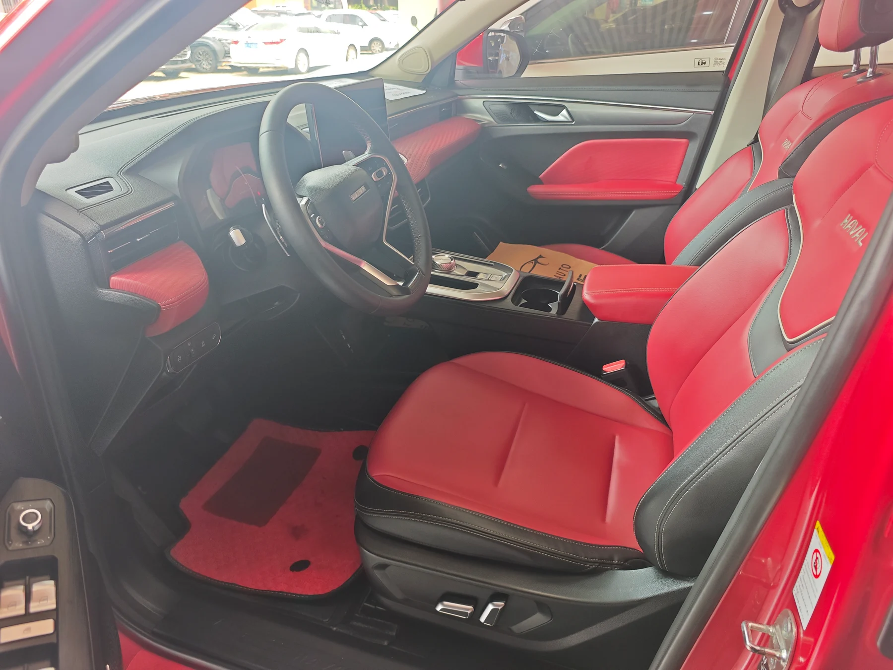 2020 Changan UNI-T red interior