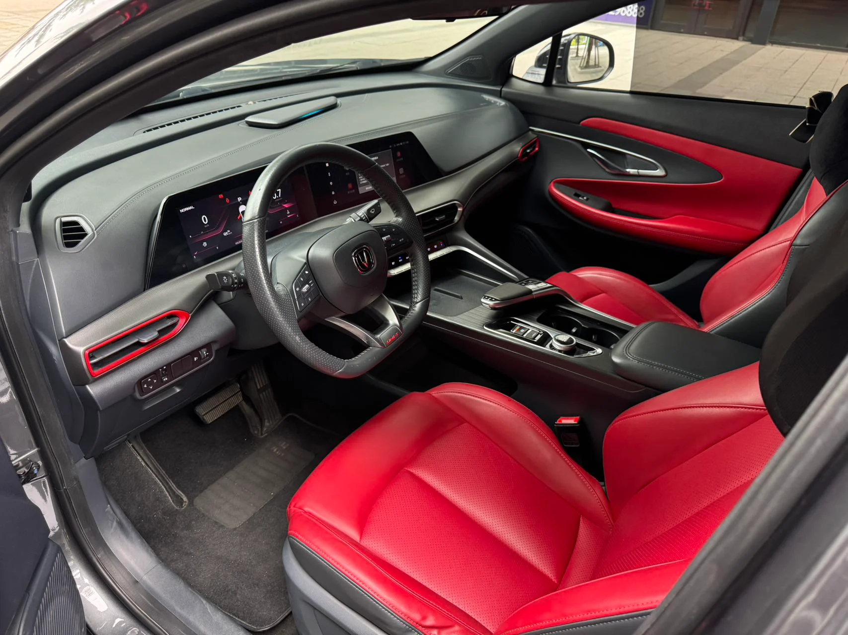 2020 Changan UNI-T grey interior