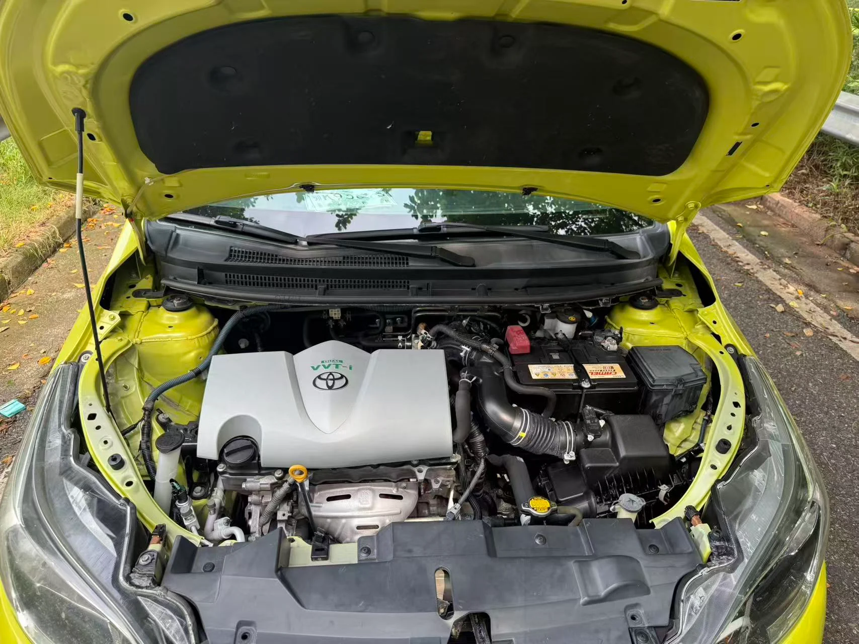 2016 Toyota Yaris used car in Foshan China