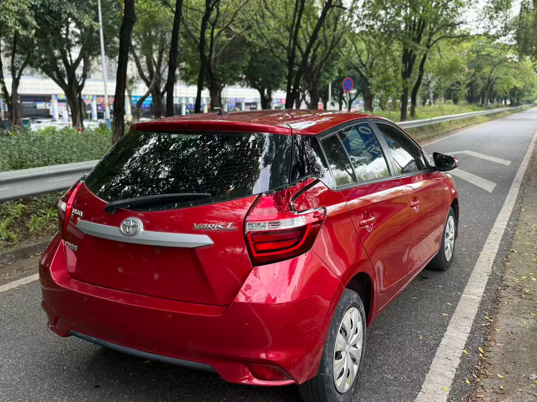 2016 Toyota Yaris used car in Foshan China