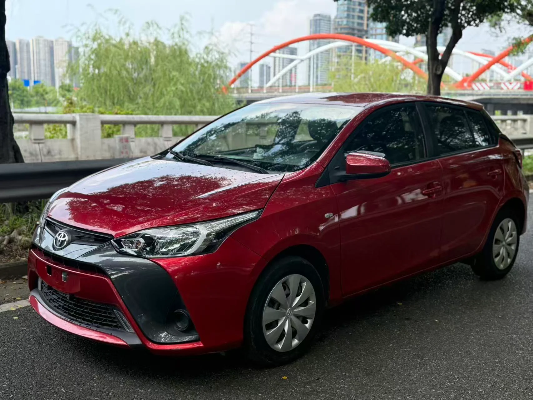 2016 Toyota Yaris used car in Foshan China