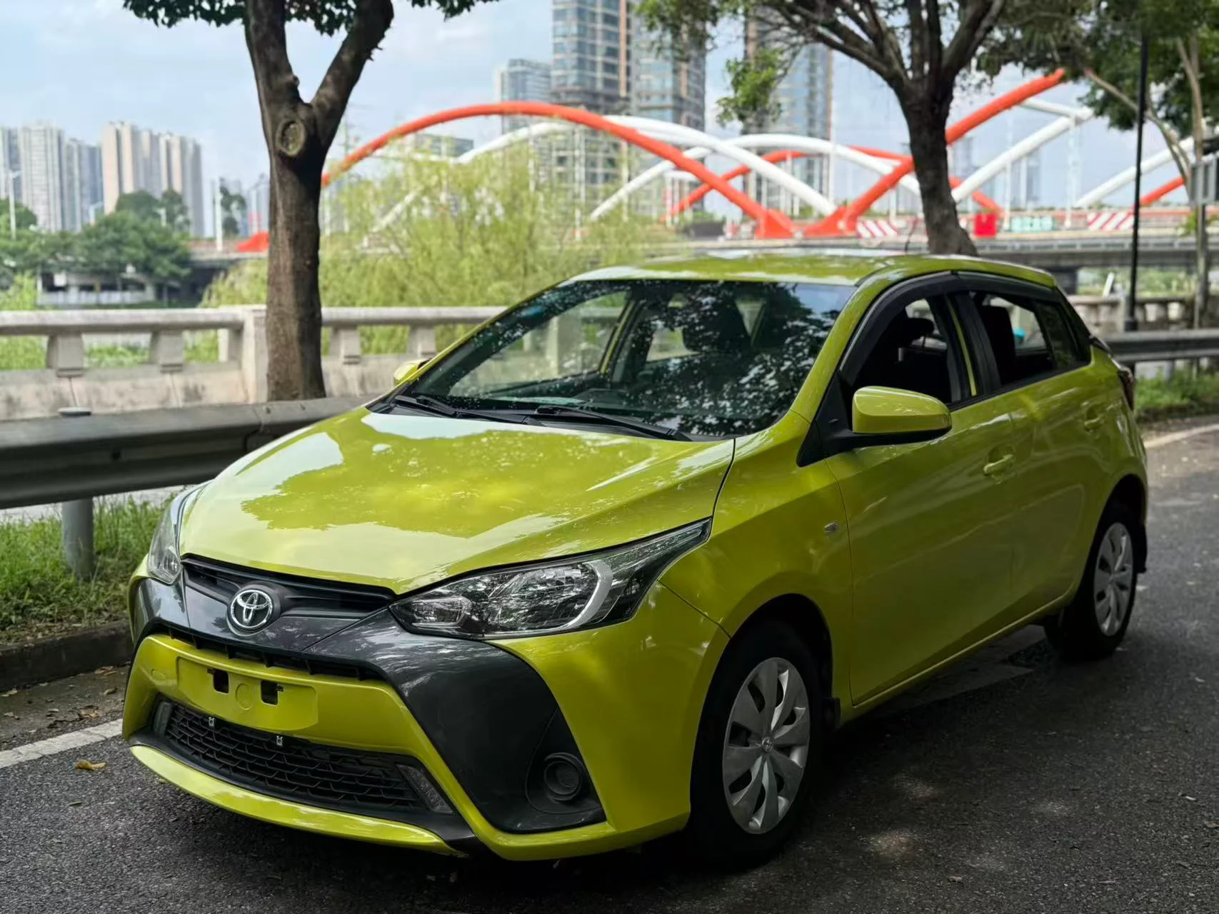 2016 Toyota Yaris used car in Foshan China