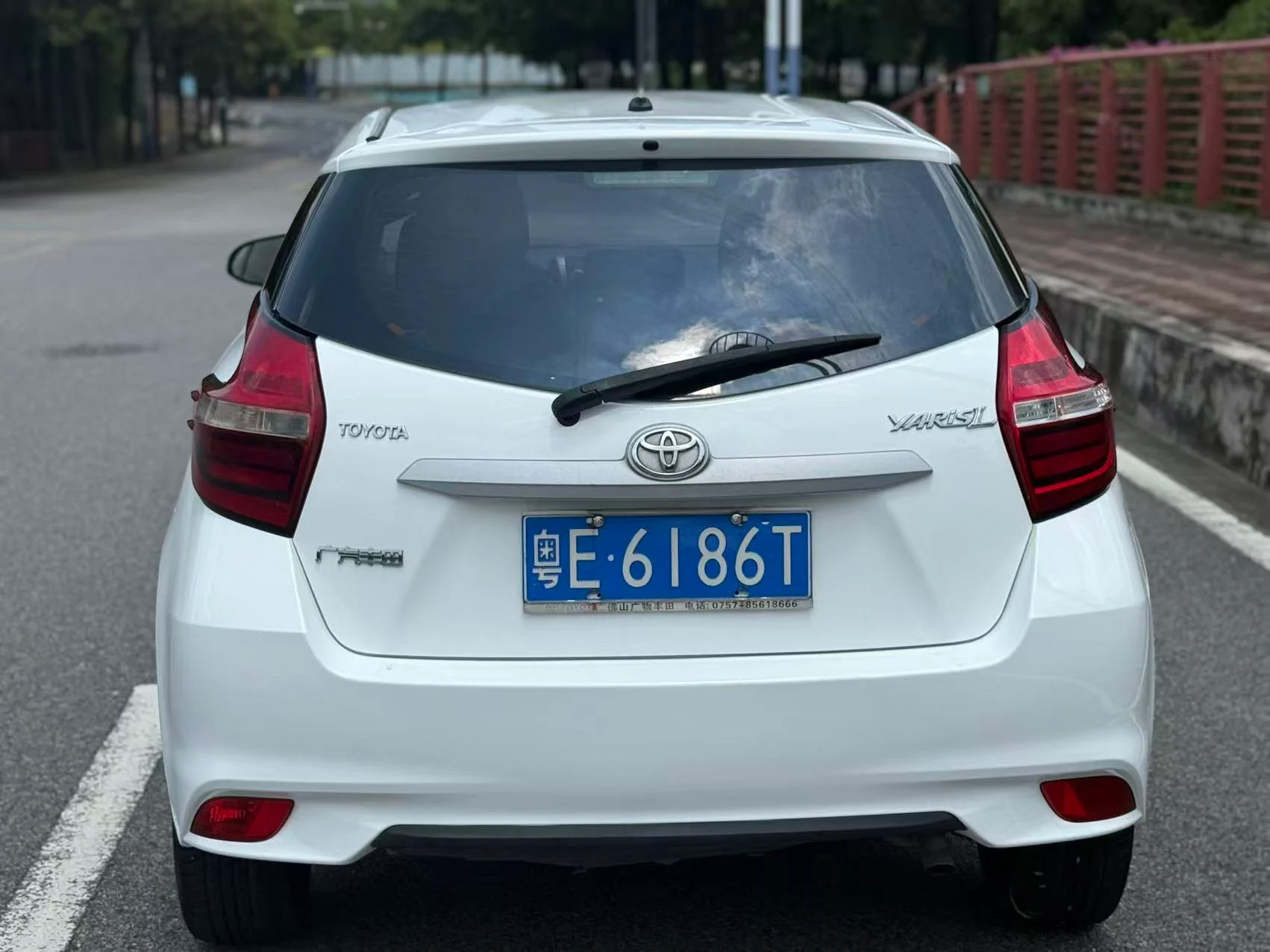 2016 Toyota Yaris used car in Foshan China