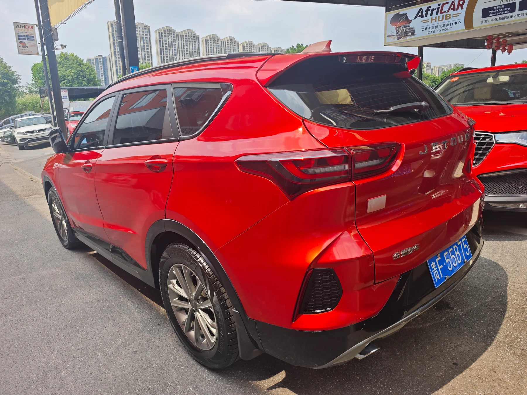 2020 Jetour X70 Coupe used car in Foshan China