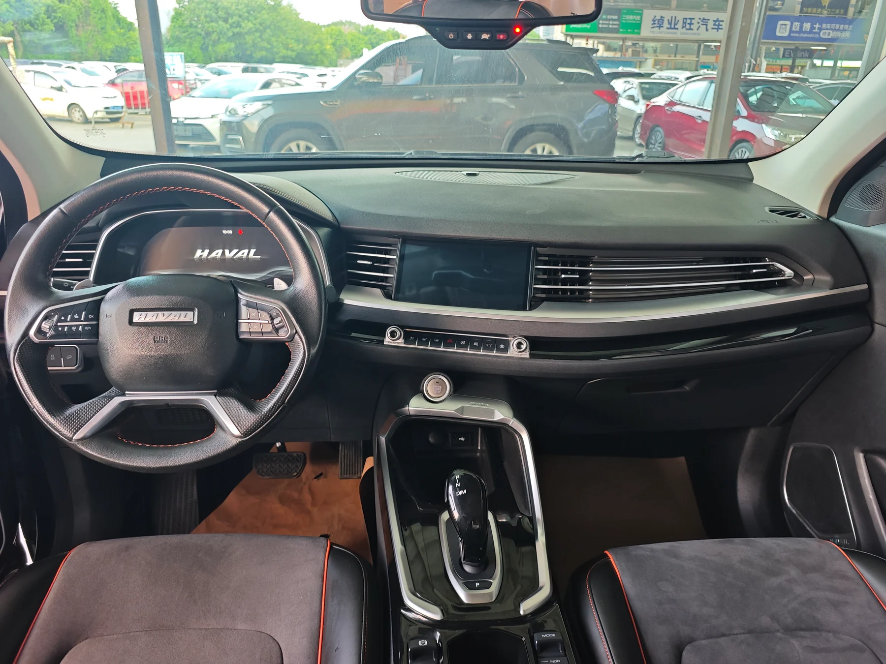 2020 Haval H6 black interior